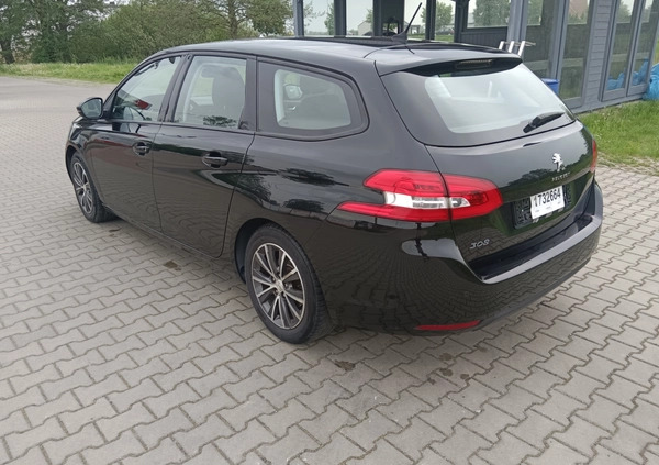 Peugeot 308 cena 25500 przebieg: 212000, rok produkcji 2014 z Szamotuły małe 379